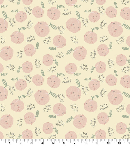 Just Peachy Super Snuggle Flannel Fabric