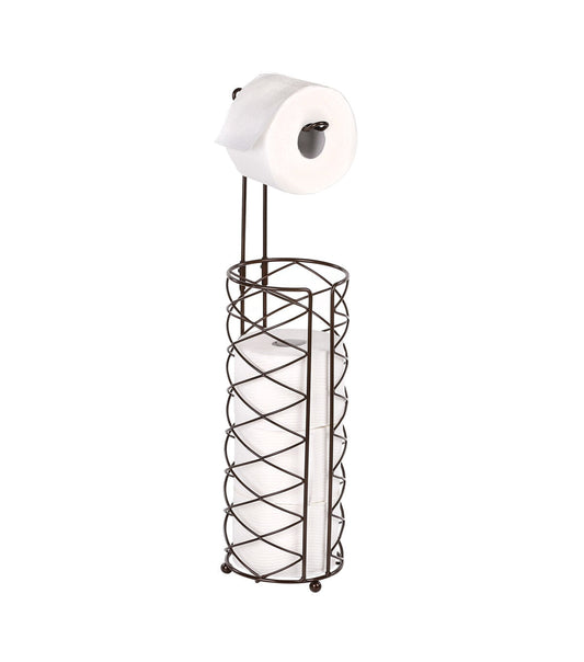 Honey Can Do 6 x 24.5 Oil Rubbed Bronze Toilet Paper Holder